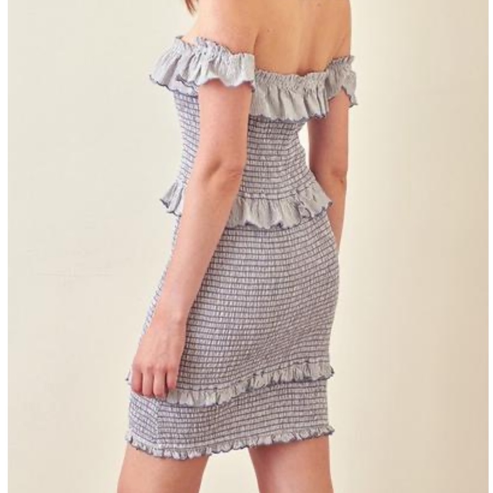 Off the shoulder dress